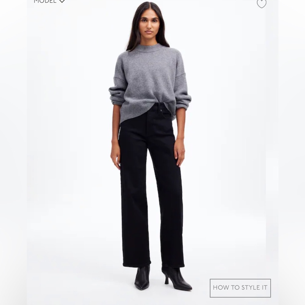Madewell The Perfect Vintage Wide Leg Jean
